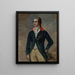 Ritratto del principe Ernesto Augusto 1771-1851, poi re di Hannover - Thomas Gainsborough — quadro incorniciato alla parete