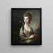 L'Onorevole Signora Thomas Graham - Thomas Gainsborough — quadro incorniciato alla parete