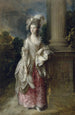L'honorable Mme Graham - Thomas Gainsborough — vista dell’opera