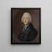 Le Révérend Samuel Uvedale - Thomas Gainsborough — quadro incorniciato alla parete