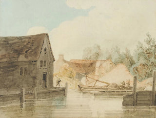 Thomas Girtin - Canal Wharf.webp