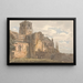 Cattedrale di Carlisle Cumberland da sud-ovest - Thomas Girtin — quadro incorniciato alla parete
