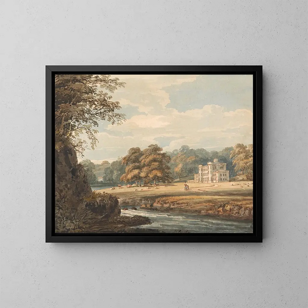 Maison de Chalfont, Buckinghamshire - Thomas Girtin — quadro incorniciato alla parete