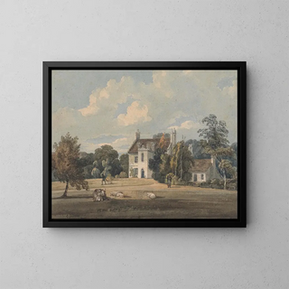 Chalfont Lodge, Buckinghamshire - Thomas Girtin — quadro incorniciato alla parete
