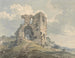 Château de Denbigh - Thomas Girtin — vista dell’opera
