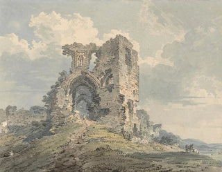 Château de Denbigh - Thomas Girtin — vista dell’opera