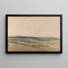 Estuaire sulla fiume Taw Devon - Thomas Girtin — quadro incorniciato alla parete