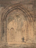 Cathédrale Saint-Albans, Hertfordshire - Thomas Girtin — vista dell’opera