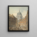 Cattedrale di San Paolo da Saint-Martins-le-Grand - Thomas Girtin — quadro incorniciato alla parete