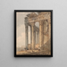 Tempio di Antoine e Faustina - Thomas Girtin — quadro incorniciato alla parete