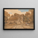 Ferme Turvers, Wimbish, Essex - Thomas Girtin — quadro incorniciato alla parete