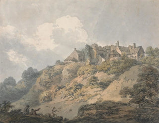 Vista di Winchelsea, Sussex - Thomas Girtin — vista dell’opera