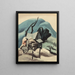 Grange del conte di Taney - Thomas Hart Benton — quadro incorniciato alla parete