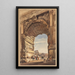 L'Arc de Titus regardant vers le Colisée Rome - Thomas Hartley Cromek — quadro incorniciato alla parete