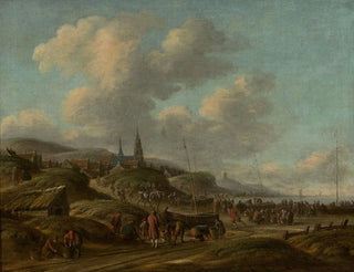 Côte à Scheveningen - Thomas Heeremans — vista dell’opera