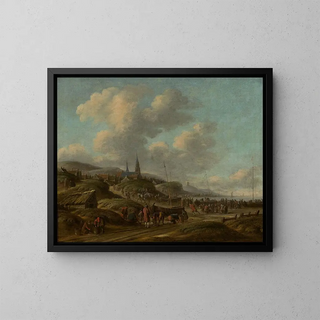 Côte à Scheveningen - Thomas Heeremans — quadro incorniciato alla parete
