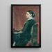Mme Thomas Hicks - Thomas Hicks — quadro incorniciato alla parete