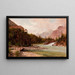 Rivière Columbia - Thomas Hill — quadro incorniciato alla parete