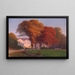 Autunno in campagna - Thomas Hill — quadro incorniciato alla parete
