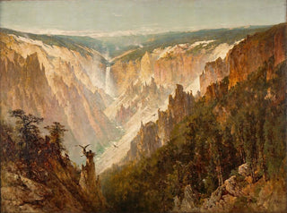 Le Grand Canyon de Yellowstone - Thomas Hill — vista dell’opera