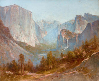 Vallée de Yosemite depuis Inspiration Point - Thomas Hill — vista dell’opera