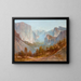 Vallée de Yosemite depuis Inspiration Point - Thomas Hill — quadro incorniciato alla parete