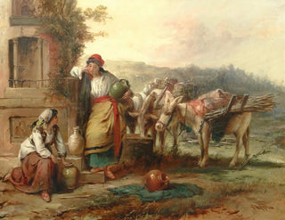 Thomas Kent Pelham - At the well.webp