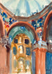 Interno di chiesa - Thomas La Farge — vista dell’opera