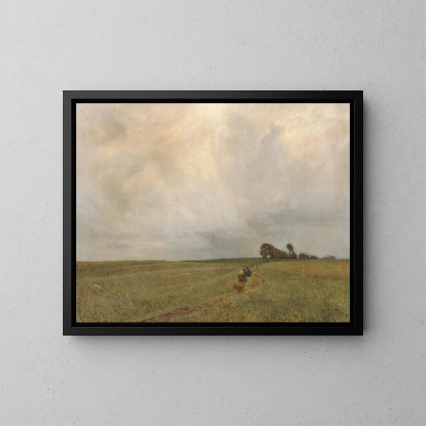 Tempesta e pioggia - Thomas Leitner — quadro incorniciato alla parete