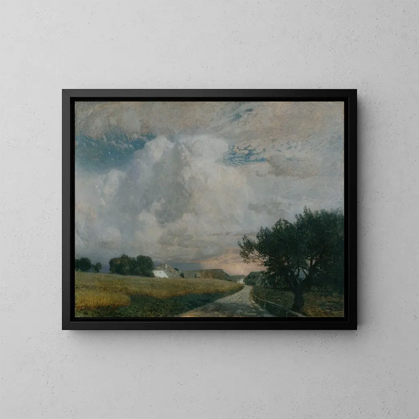 Fulmini temporaleschi - Thomas Leitner — quadro incorniciato alla parete