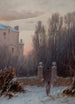 Le vieux domaine en hiver - Thomas Lochlan Smith — vista dell’opera