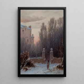 Thomas Lochlan Smith - The Old Estate in Winter.webp