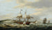 Un nave mercantile che segnala un pilota al largo delle scogliere di Dover - Thomas Luny — vista dell’opera