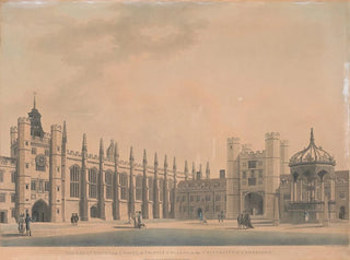 Thomas Malton the Younger - Cambridge University Great Court And Chapel.webp