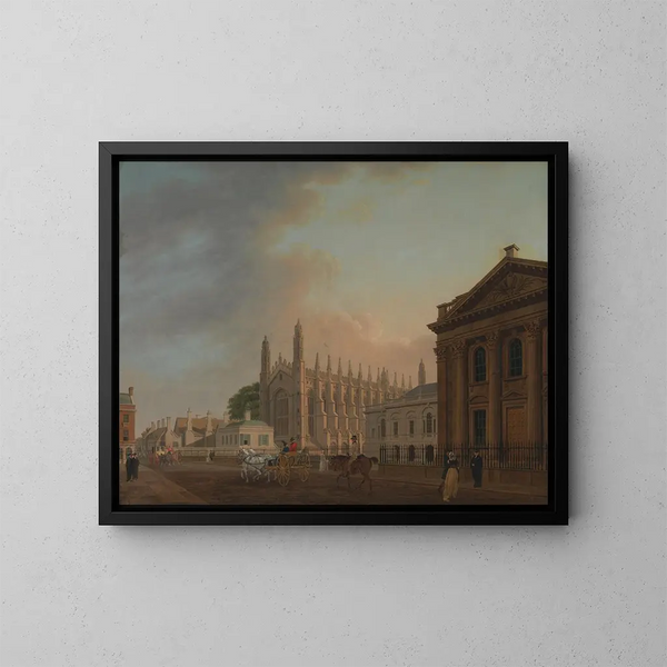 La Parade des Rois à Cambridge - Thomas Malton le Jeune — quadro incorniciato alla parete