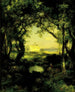 Una Hacienda Mexicana Lago Cuitzeo - Thomas Moran — vista dell’opera