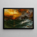 Una montagna di calamite Le Mille e una notte - Thomas Moran — quadro incorniciato alla parete