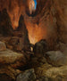 Un canyon laterale del Grand Canyon dell'Arizona - Thomas Moran — vista dell’opera