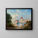 Un paradis indien, rivière verte, Wyoming - Thomas Moran — quadro incorniciato alla parete