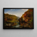 Dopo-mezzogiorno d'autunno sul Wissahickon - Thomas Moran — quadro incorniciato alla parete