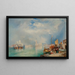 Entrée du Grand Canal à Venise - Thomas Moran — quadro incorniciato alla parete