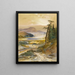 Geyser Excelsior Parc de Yellowstone - Thomas Moran — quadro incorniciato alla parete