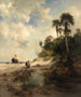 Île de Fort George in Florida - Thomas Moran — vista dell’opera