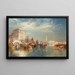 Venezia gloriosa - Thomas Moran — quadro incorniciato alla parete