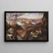 Grand Canyon del fiume Colorado - Thomas Moran — quadro incorniciato alla parete