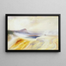 Grande fonte blu del bacino inferiore del geyser, fiume Firehole, Yellowstone - Thomas Moran — quadro incorniciato alla parete