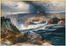 Grandi cascate del fiume Snake, territorio dell'Idaho - Thomas Moran — vista dell’opera