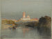 Hacienda sul fiume Lerma, San Juan, Messico - Thomas Moran — vista dell’opera