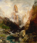 Nebbia nel canyon di Kanab, Utah - Thomas Moran — vista dell’opera