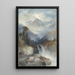 Montagne de la Sainte-Croix - Thomas Moran — quadro incorniciato alla parete